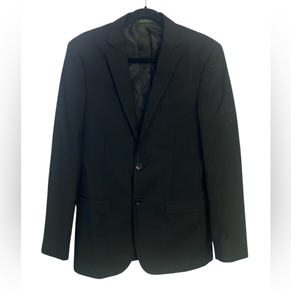 Giovanni Testi Men's Black Blazer GUC 40L